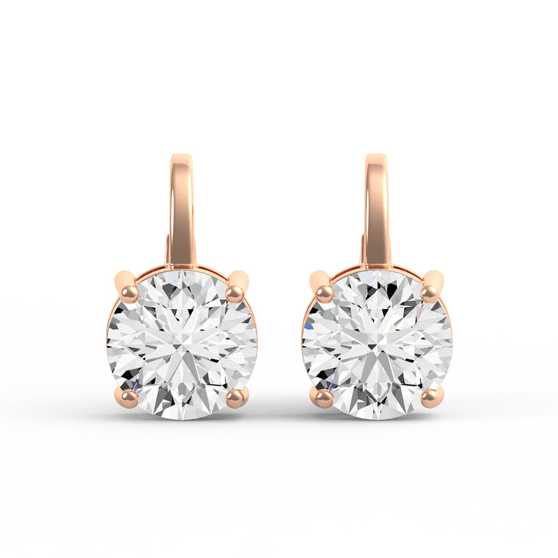 Classic Round Diamond Studs