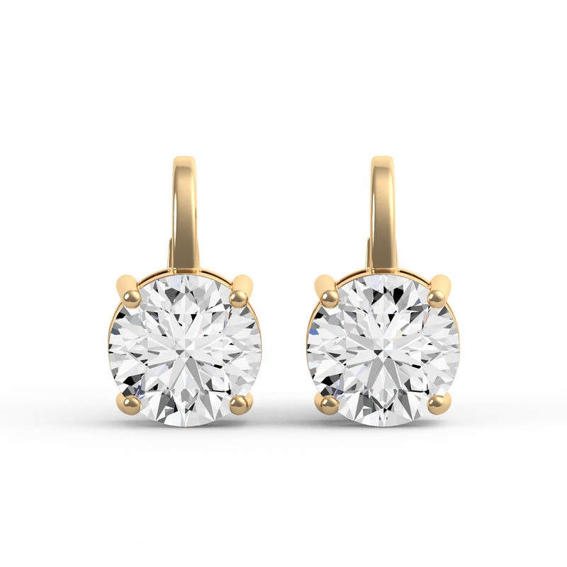 Classic Round Diamond Studs