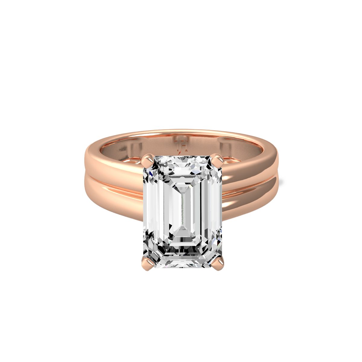 Emerald 5ct Solitaire Ring R-675