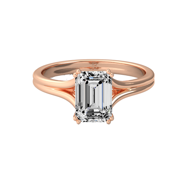 Emerald 3ct Classic Solitaire RingR-656