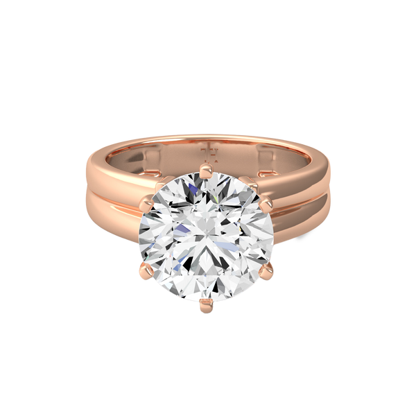 Round 5ct Solitaire Ring R-674