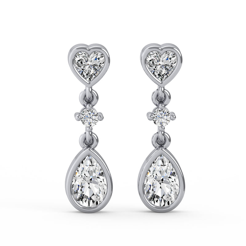 Round Diamond Everyday Earrings