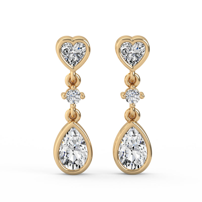 Round Diamond Everyday Earrings