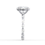 Oval with Marquise Side Ring