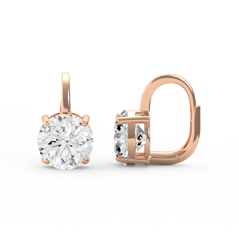 Classic Round Diamond Studs