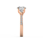 Pear Three Stone Ring