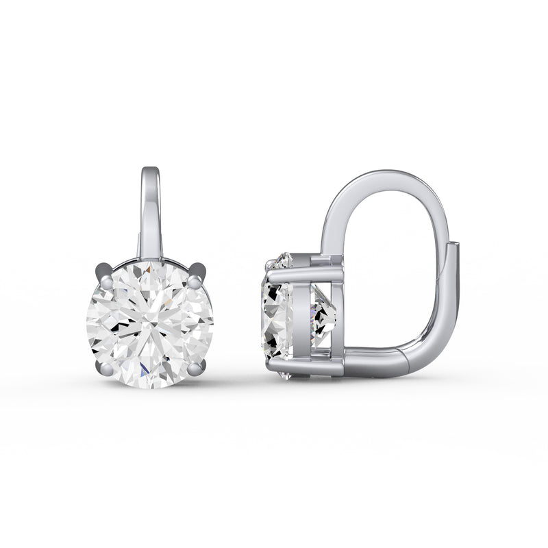 Classic Round Diamond Studs
