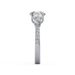 Pear Three Stone Ring