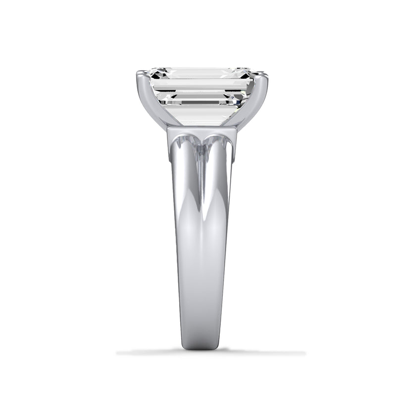 5ct Emerald Cut Diamond Ring