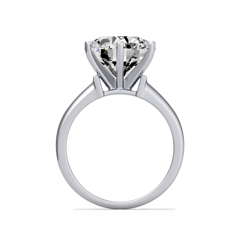 5ct Round Solitaire Ring