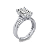 5ct Emerald Cut Diamond Ring