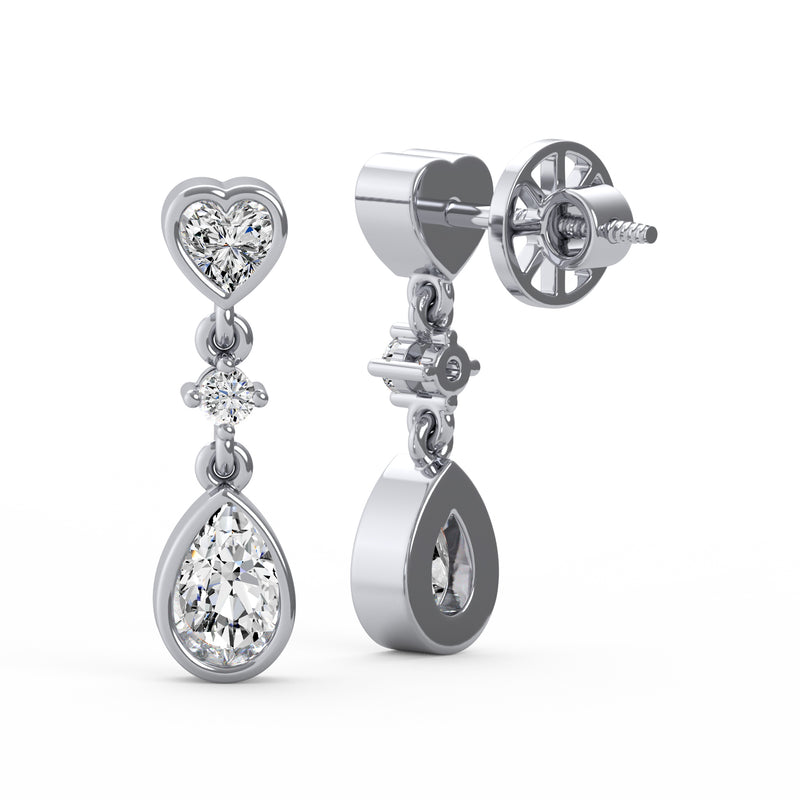 Round Diamond Everyday Earrings