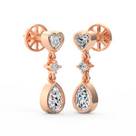 Round Diamond Everyday Earrings
