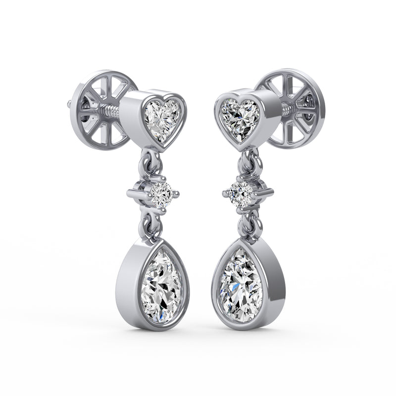 Round Diamond Everyday Earrings