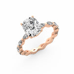 Oval with Marquise Side Ring