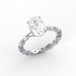 Oval with Marquise Side Ring
