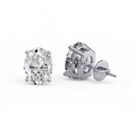 Classic Oval Diamond Studs