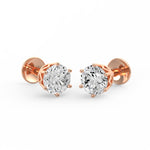 Classic Round Diamond Studs