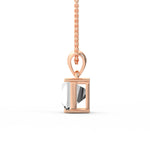 Classic A Diamond Initial Pendant