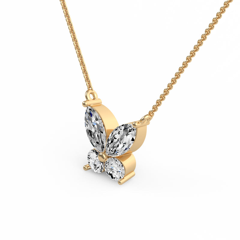 Fancy Pear Marquise Pendant