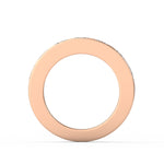 Princess Cut Channel Ring