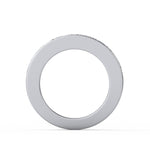 Princess Cut Channel Ring