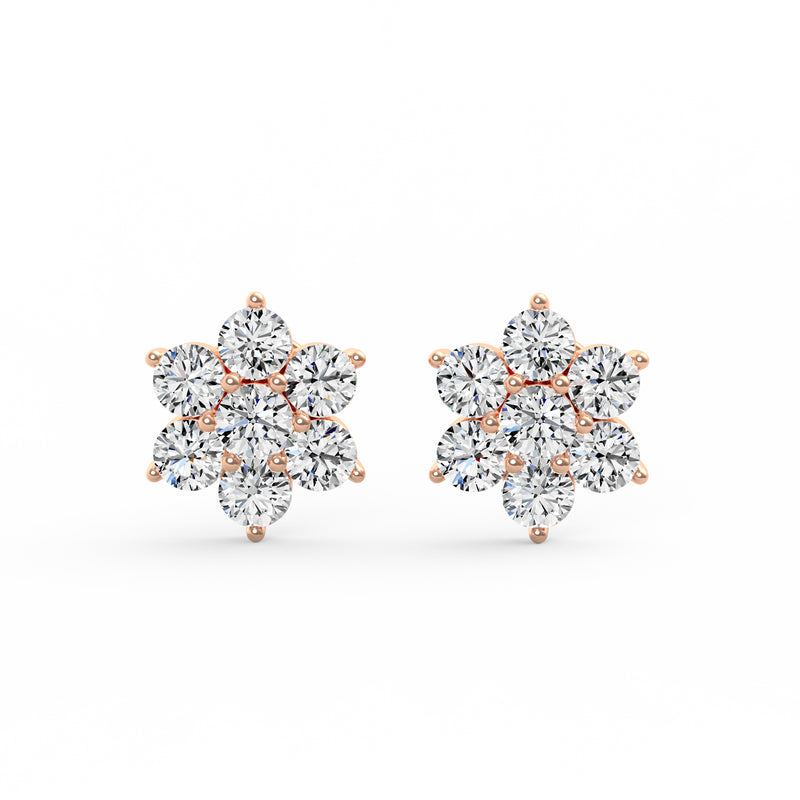 Classic Round Everyday Diamond Studs