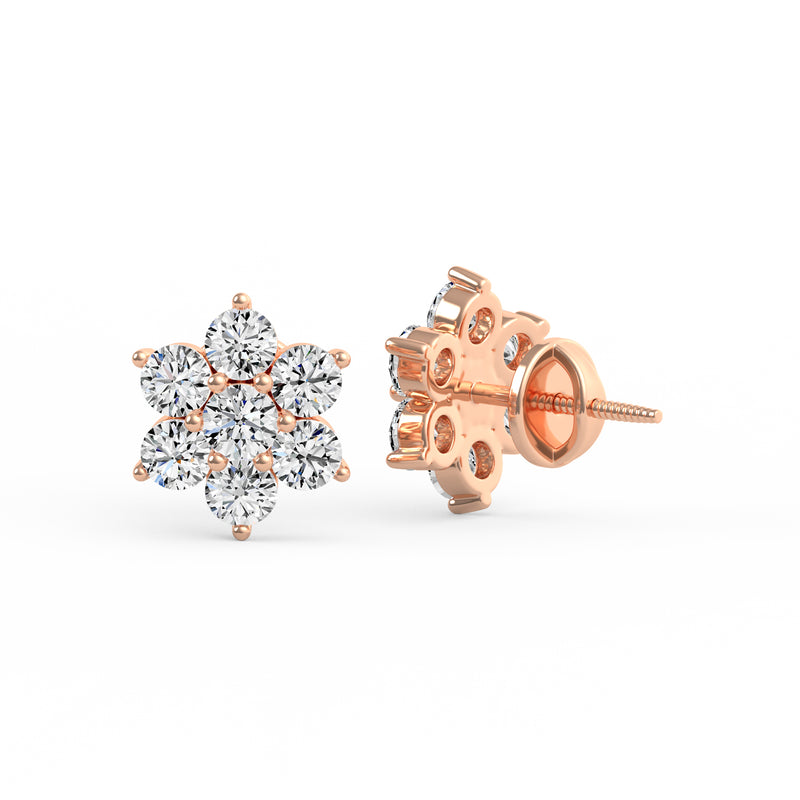 Classic Round Everyday Diamond Studs
