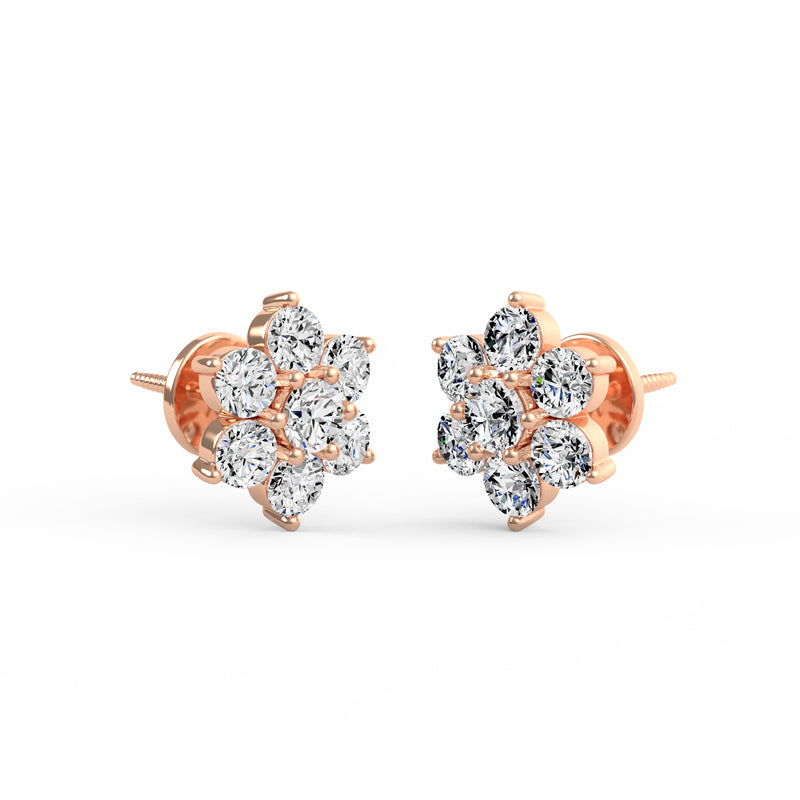 Classic Round Everyday Diamond Studs