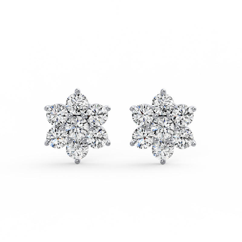 Classic Round Everyday Diamond Studs