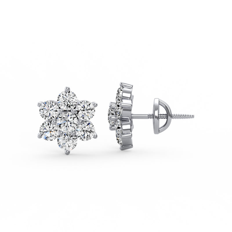 Classic Round Everyday Diamond Studs
