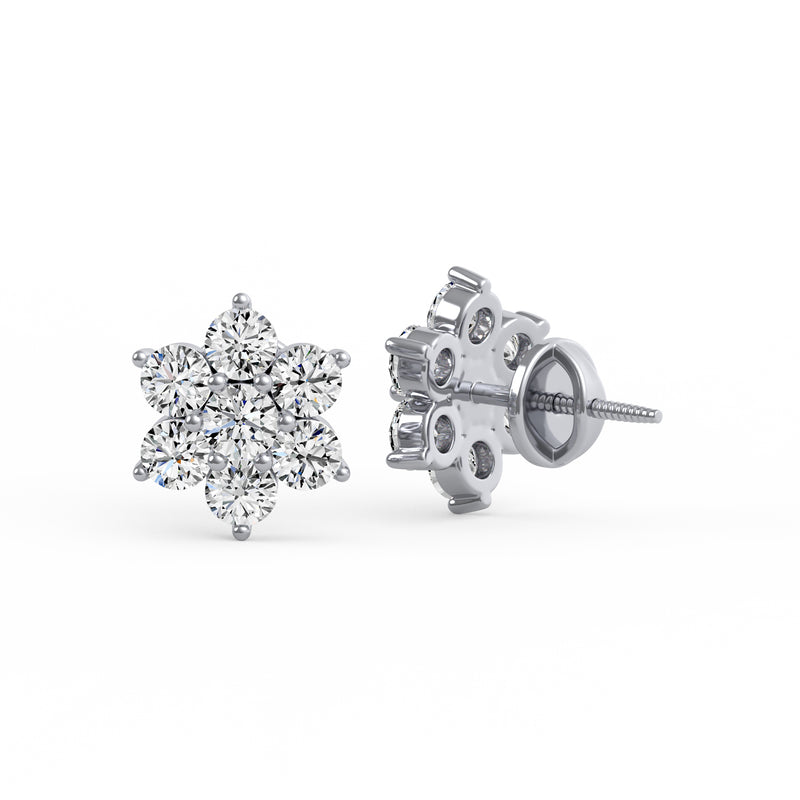 Classic Round Everyday Diamond Studs