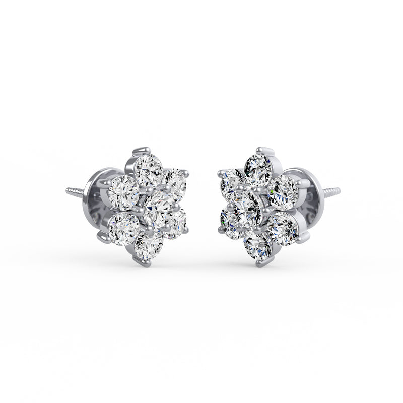 Classic Round Everyday Diamond Studs