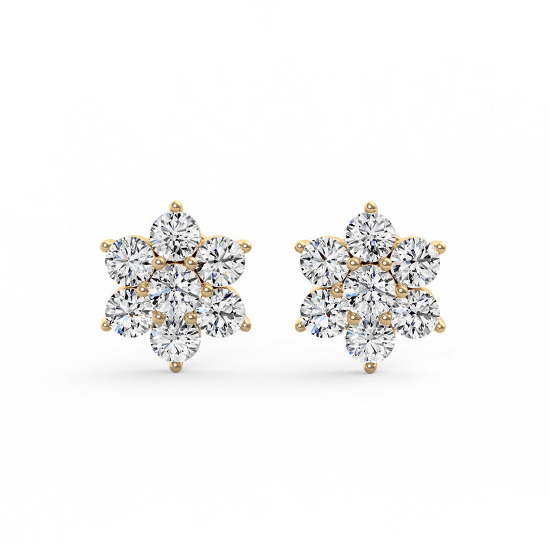 Classic Round Everyday Diamond Studs