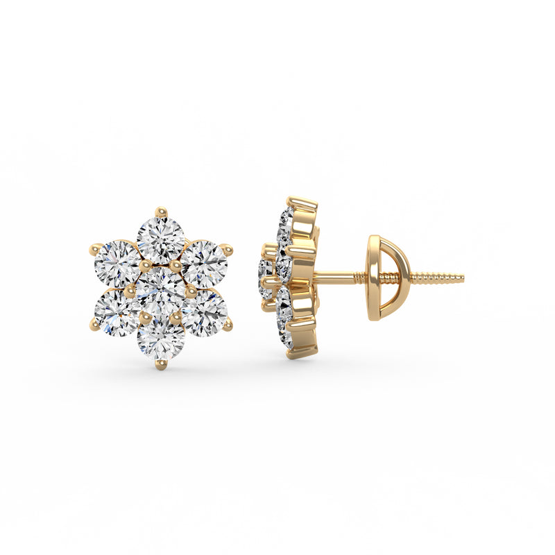 Classic Round Everyday Diamond Studs