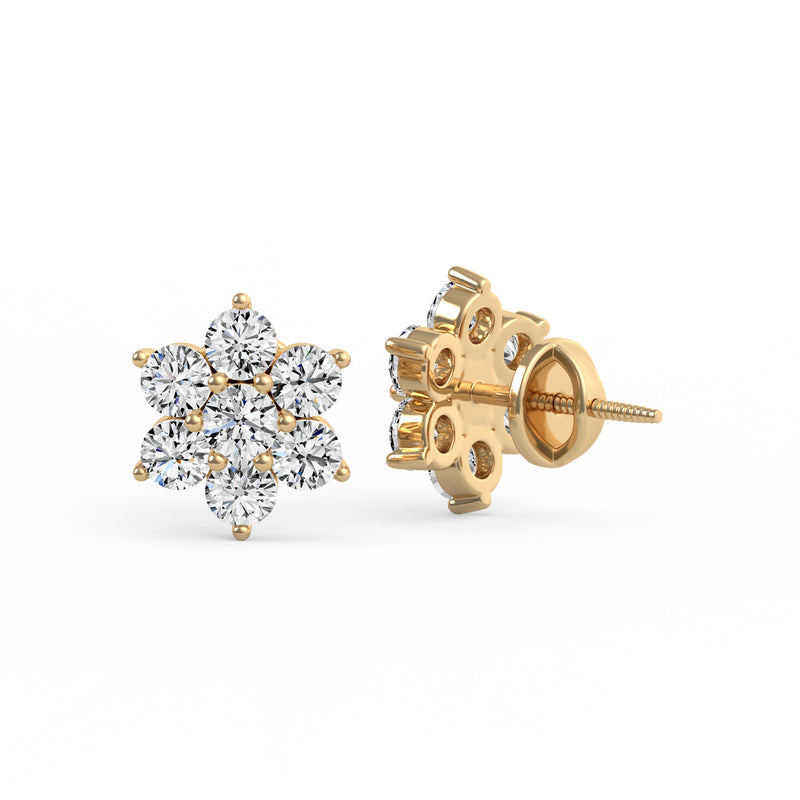 Classic Round Everyday Diamond Studs