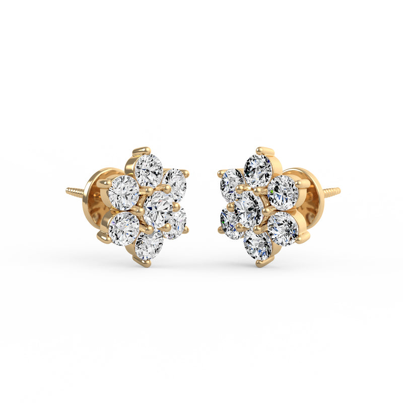 Classic Round Everyday Diamond Studs