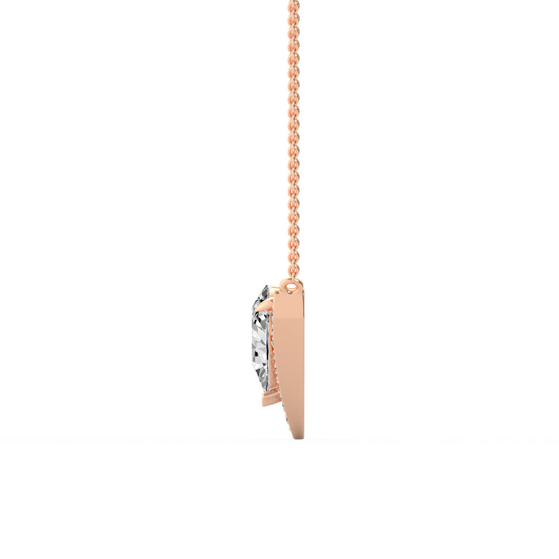 Pear Diamond Accent Pendant