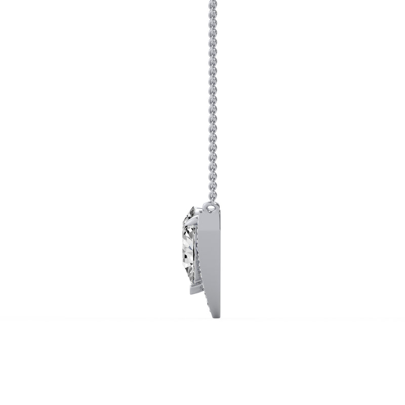 Pear Diamond Accent Pendant